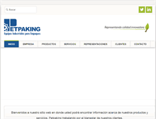 Tablet Screenshot of petpaking.com